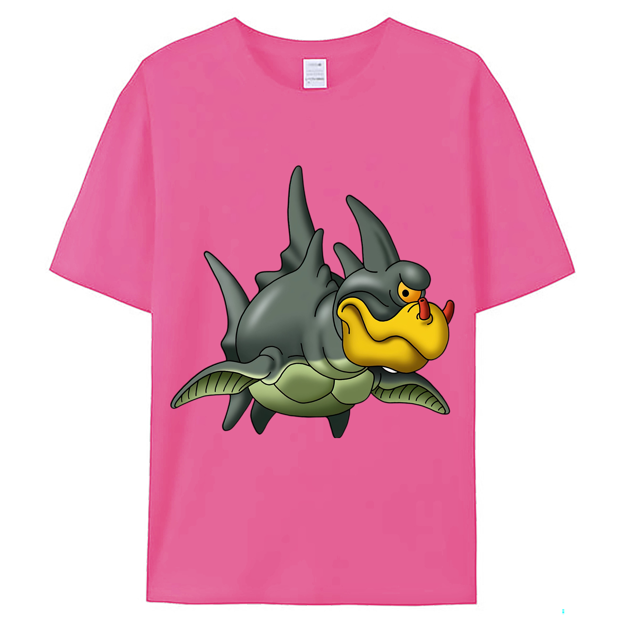 （画像用） ドラゴンクエスト Doragon Kuesuto Dragon Quest レディースカジュアルプリントTシャツ（綿100％）